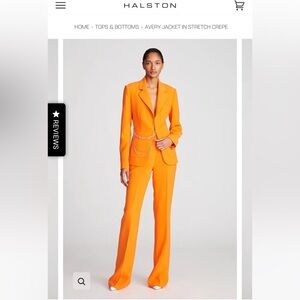 Halston pant suit